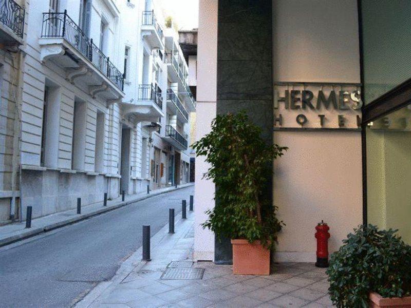 Hermes Hotel Aten Exteriör bild